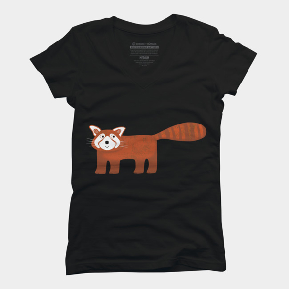 Red panda t-shirt design