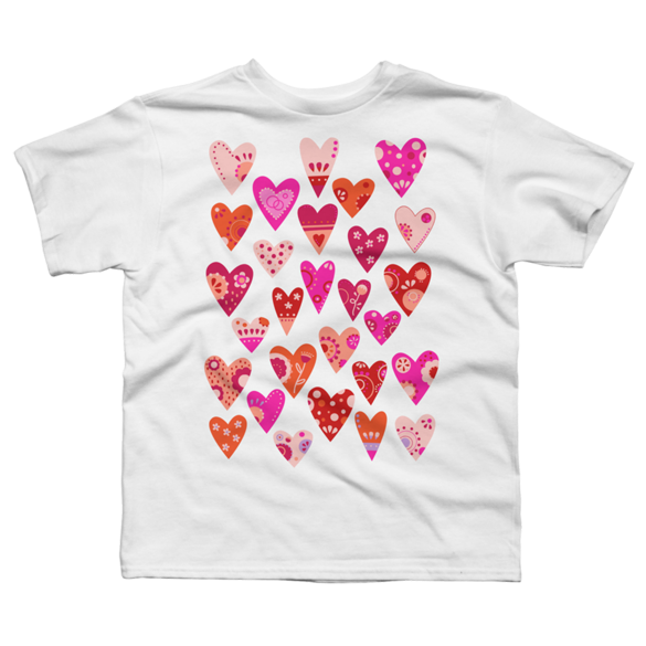 Hearts t-shirt design - Fancy T-shirts