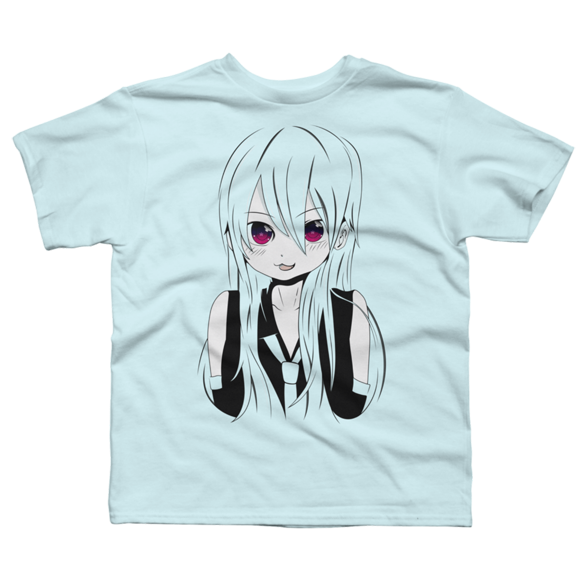 Cute Anime t-shirt design