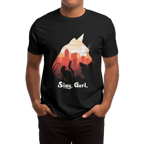 Slay Gurl Cat t-shirt design