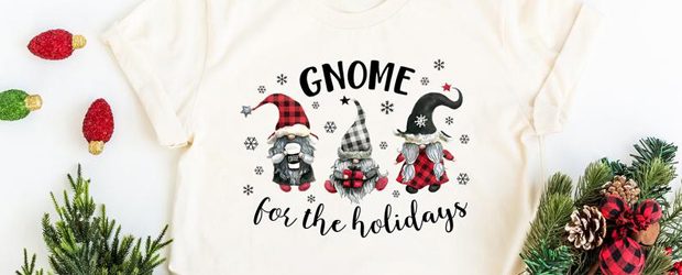 Gnome For The Holidays t-shirt design