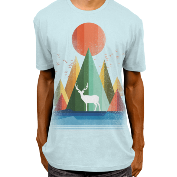 Wild life t-shirt design