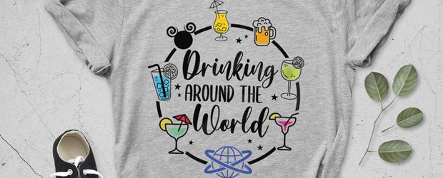 Drinking Around The World t-Shirt design