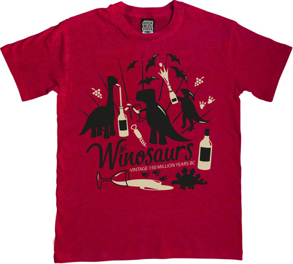 Winosaurs t-shirt design