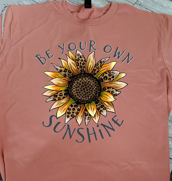Be Your Own Sunshine t-shirt design