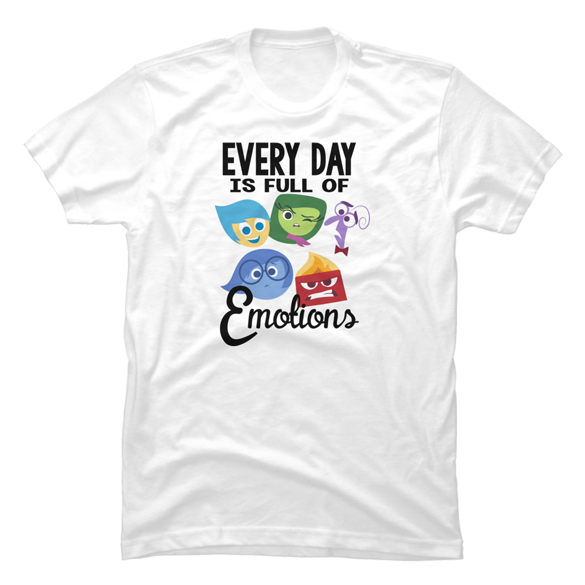 Inside Out Full of Emotions t-shirt design