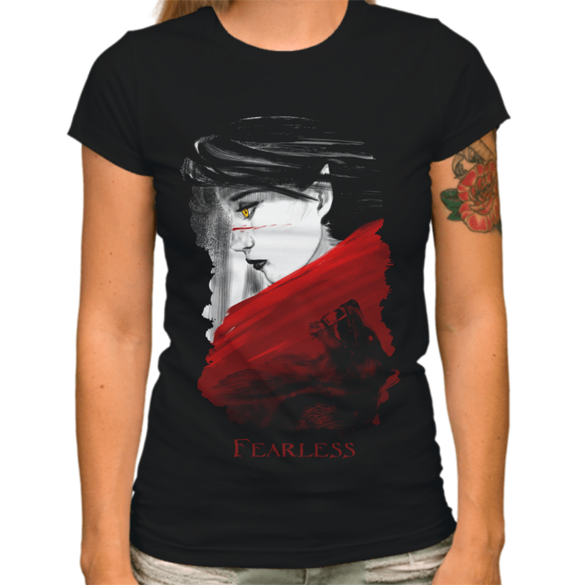 Fearless t-shirt design