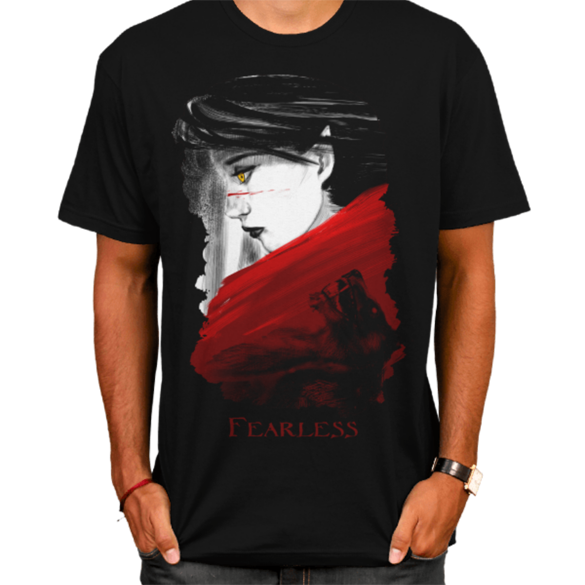 Fearless t-shirt design