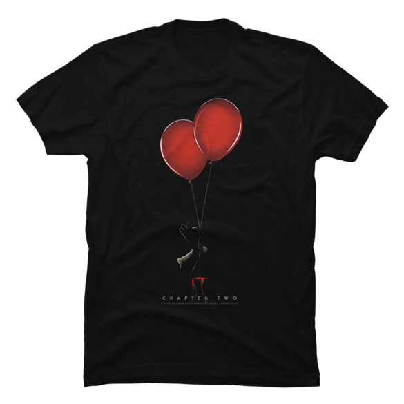 IT Chapter Two Balloons t-shirt design