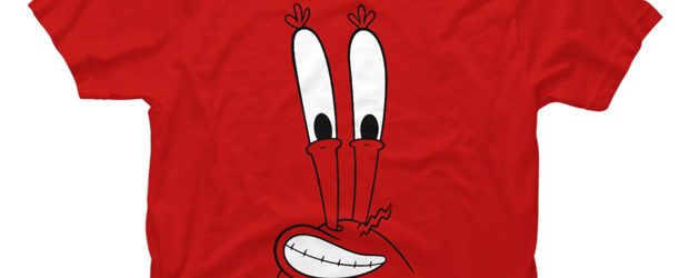Mr. Krabs Big Face t-shirt design