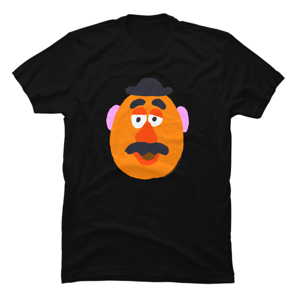 Mr. Potato Head Big Face t-shirt design