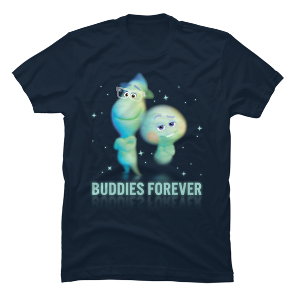 Pixar Soul Buddies Forever t-shirt design