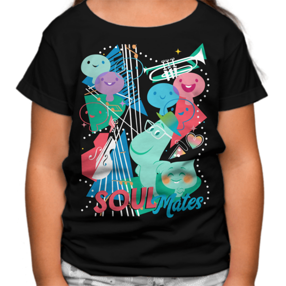 Pixar Soul Jazzy Souls t-shirt design