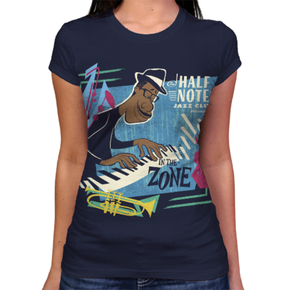 Pixar Soul Joe Jazz Zone t-shirt design