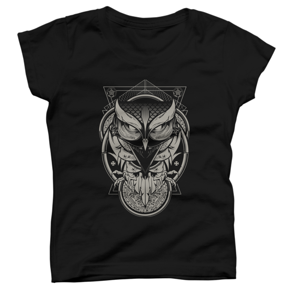 Alchemy Owl t-shirt design