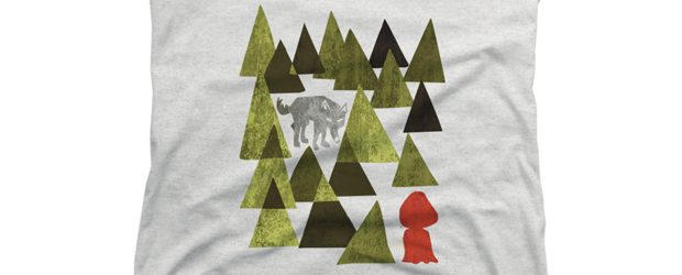 Lil Red Riding Hood t-shirt design