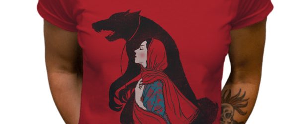 Taming of the wolf t-shirt design