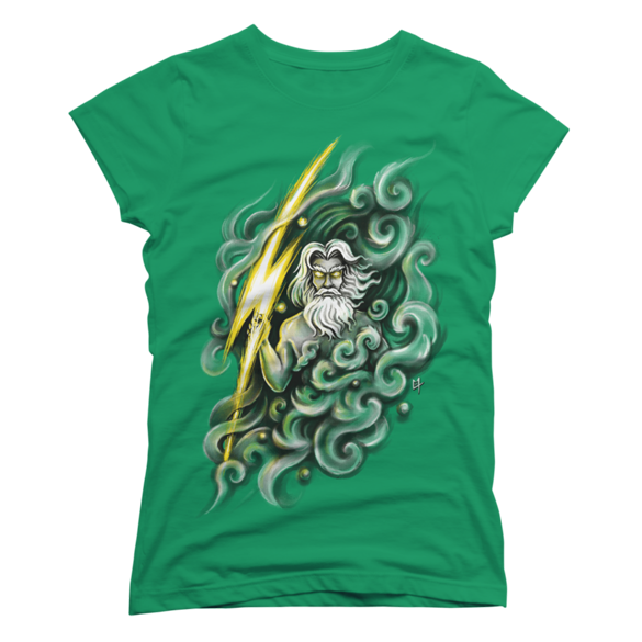 Zeus t-shirt design