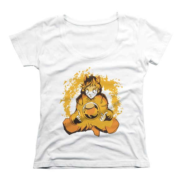 Magic ball anime t-shirt design