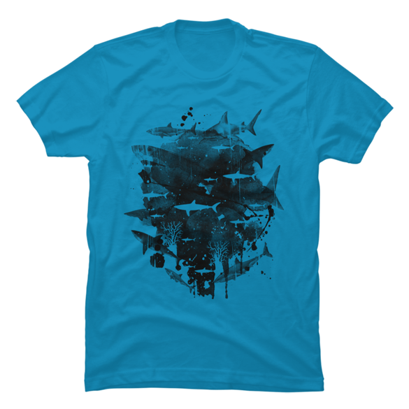 School of Jaws t-shirt design