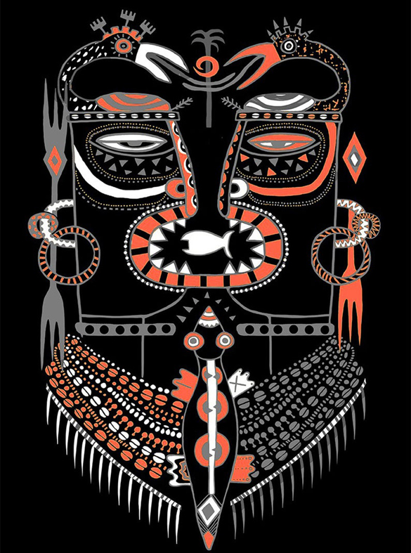 Tribal t-shirt design