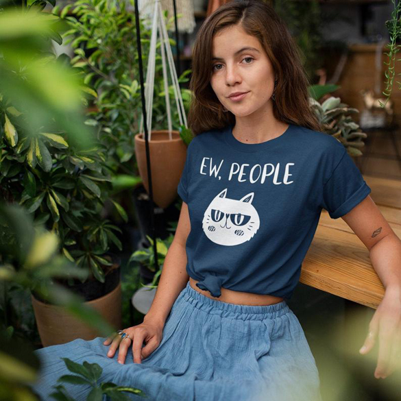 Ew People Cat t-shirt design