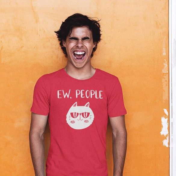 Ew People Cat t-shirt design