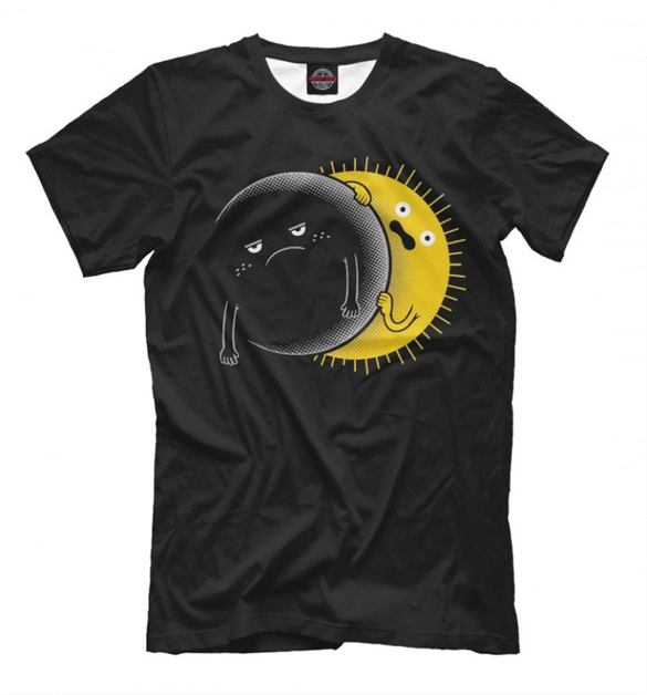 Funny Solar Eclipse T-Shirt Design