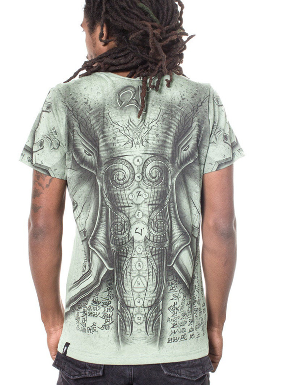 Men's Idiographic Elephant t-shirt design