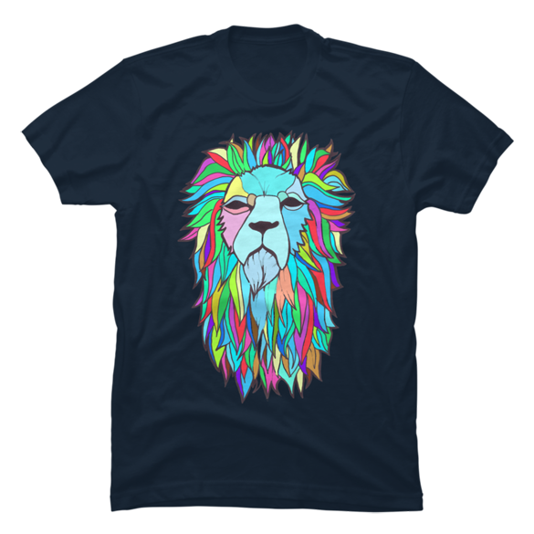 Psych Lion t-shirt design