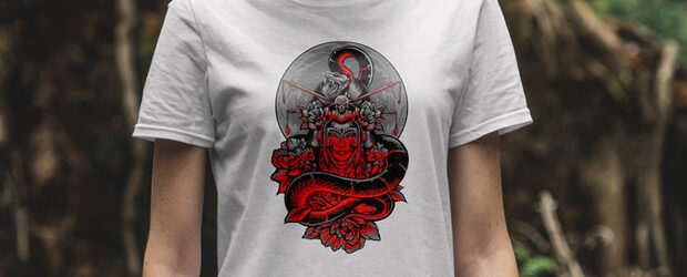 Geisha Snack t-shirt design