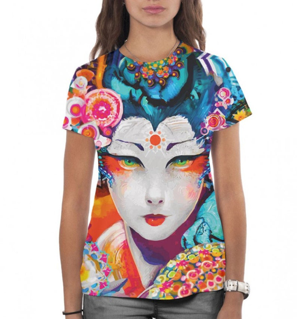 Geisha t-shirt design