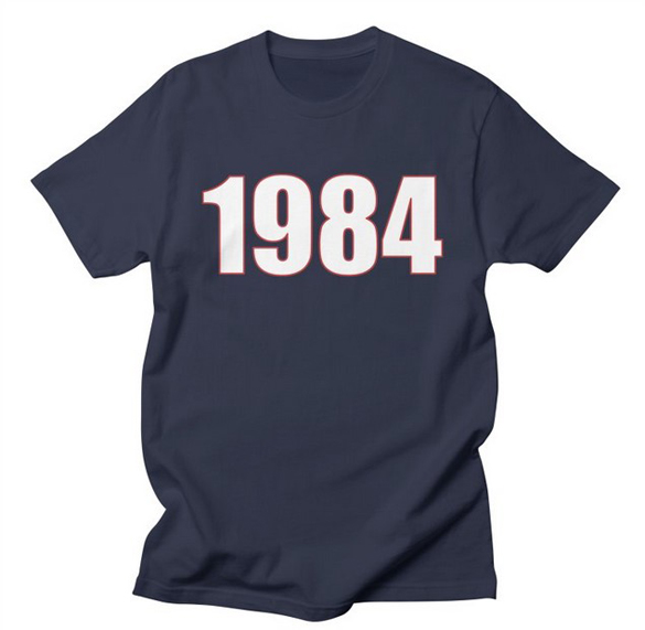 1984 v.1 t-shirt design