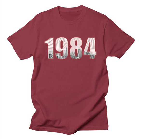 1984 v.2 t-shirt design