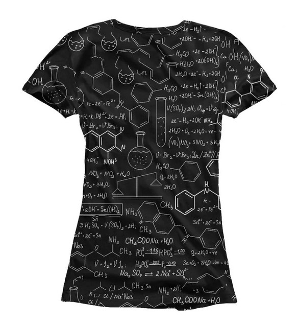 Chemistry Pattern t-shirt design