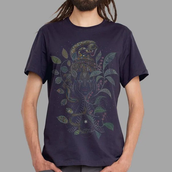 Ayahuasca psychedelic t-shirt design