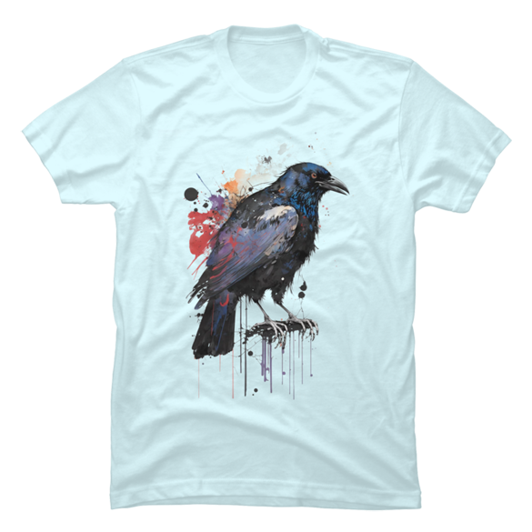 The raven's gaze t-shirt design
